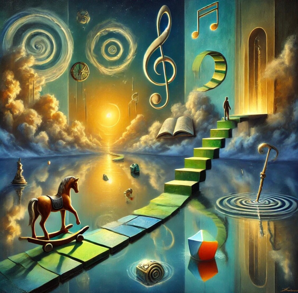 Visione onirica e surreale: infanzia e inconscio tra tigri, sigari e paure notturne. / Dreamlike and surreal vision: childhood and the unconscious among tigers, cigars, and nighttime fears